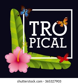 tropical frame design 