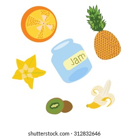 tropical fruit