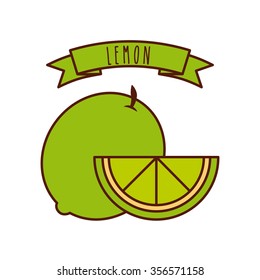 tropical fruit design, vector illustration eps10 graphic 