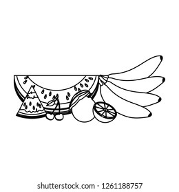 tropical fruit icon