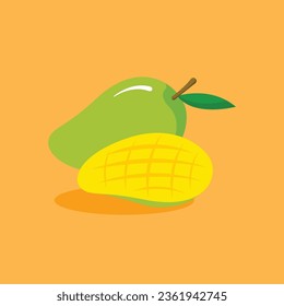 Tropical Fruit Vector Illustration Design