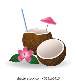 Tropical icon design 