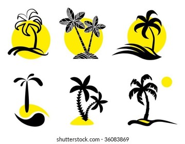Tropical  icons