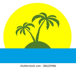 Tropical island
