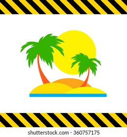Tropical island