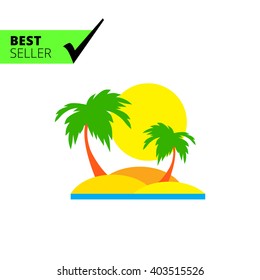 Tropical island