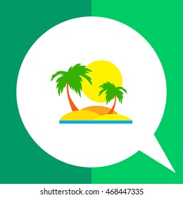 Tropical island