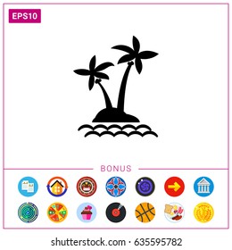 Tropical island