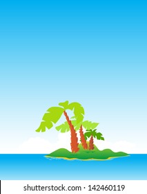 tropical islands tour water tree vegetation summer nature landscape palm travel isolated skyline holiday scene earth sky small cloud leaf destinations tropical dirt ocean outdoors recreational clouds