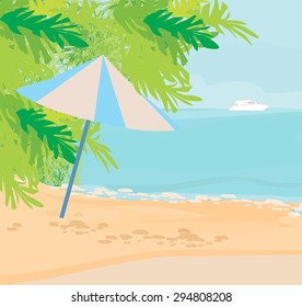 tropical landscape