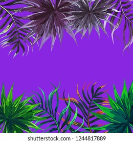 Tropical leaf background