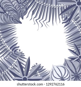 Tropical leaf background