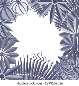 Tropical leaf background