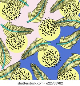 Tropical leaf background