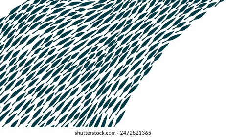 Fondo de hoja tropical. patrón de fondo de hojas Abstractas. Vector de contorno de hoja. Fondo de pantalla de patrón de hojas.