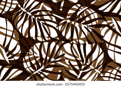Tropical leaf background design, trendy minimalistic backdrop