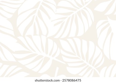 Tropical leaf background design, trendy minimalistic backdrop