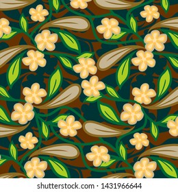 Tropical leaf Batik is a technique of drawing by hand written by hand,
this image is coated with wax that is applied to all fabrics,
with rustic, ventage, and clssic styles, this motif is beautiful