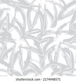 Tropical Leaf Brush strokes seamless pattern design for fashion textiles, graphics and crafts