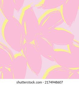 Pincel de hojas tropicales de pincel diseño de patrones sin fisuras para textiles de moda, gráficos y artesanías