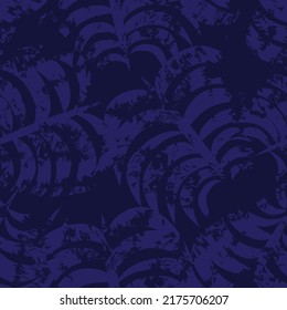 Tropical Leaf Brush strokes seamless pattern design for fashion textiles, graphics and crafts