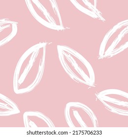 Tropical Leaf Brush strokes seamless pattern design for fashion textiles, graphics and crafts