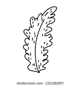 tropical leaf ecology icon
