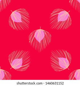 Tropical leaf floral seamless pattern. Background with monstera, banana tropical leaves. Exotic print for swimsuits. Floral seamless pattern.