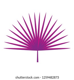 tropical leaf icon