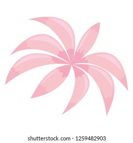 tropical leaf icon