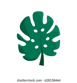 tropical leaf icon