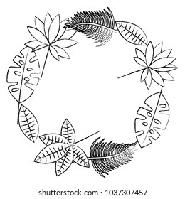tropical leaf icon image 