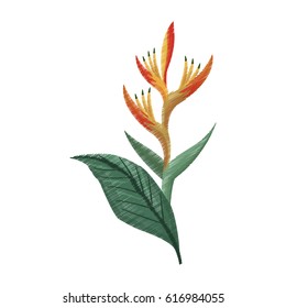 tropical leaf icon image 