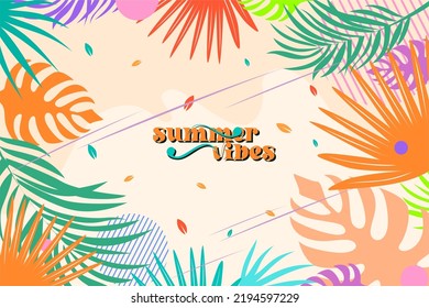 diseño vectorial de patrones de hoja tropical