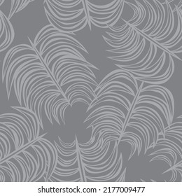 Tropical Leaf seamless pattern design for fashion textiles, graphics and crafts