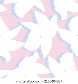 Tropical Leaf seamless pattern design for fashion textiles, graphics and crafts