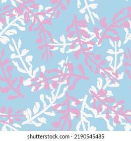 Tropical Leaf seamless pattern design for fashion textiles, graphics and crafts