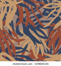 Tropical Leaf seamless pattern design for fashion textiles, graphics and crafts