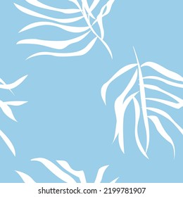 Tropical Leaf seamless pattern design for fashion textiles, graphics and crafts