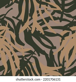 Tropical Leaf seamless pattern design for fashion textiles, graphics and crafts