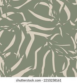 Tropical Leaf seamless pattern design for fashion textiles, graphics and crafts