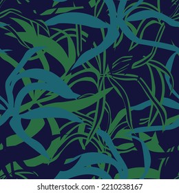 Tropical Leaf seamless pattern design for fashion textiles, graphics and crafts