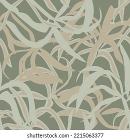 Tropical Leaf seamless pattern design for fashion textiles, graphics and crafts