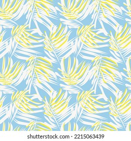 Tropical Leaf seamless pattern design for fashion textiles, graphics and crafts