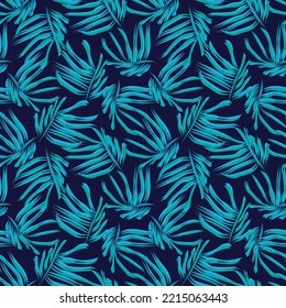 Tropical Leaf seamless pattern design for fashion textiles, graphics and crafts