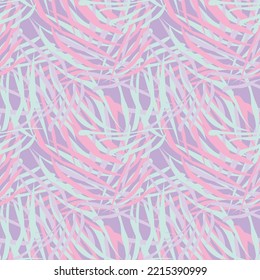Tropical Leaf seamless pattern design for fashion textiles, graphics and crafts