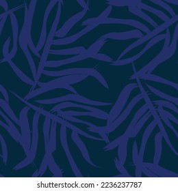 Tropical Leaf seamless pattern design for fashion textiles, graphics and crafts