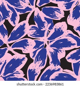 Tropical Leaf seamless pattern design for fashion textiles, graphics and crafts