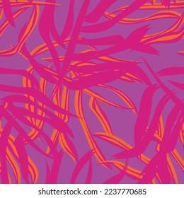 Tropical Leaf seamless pattern design for fashion textiles, graphics and crafts