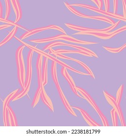 Tropical Leaf seamless pattern design for fashion textiles, graphics and crafts